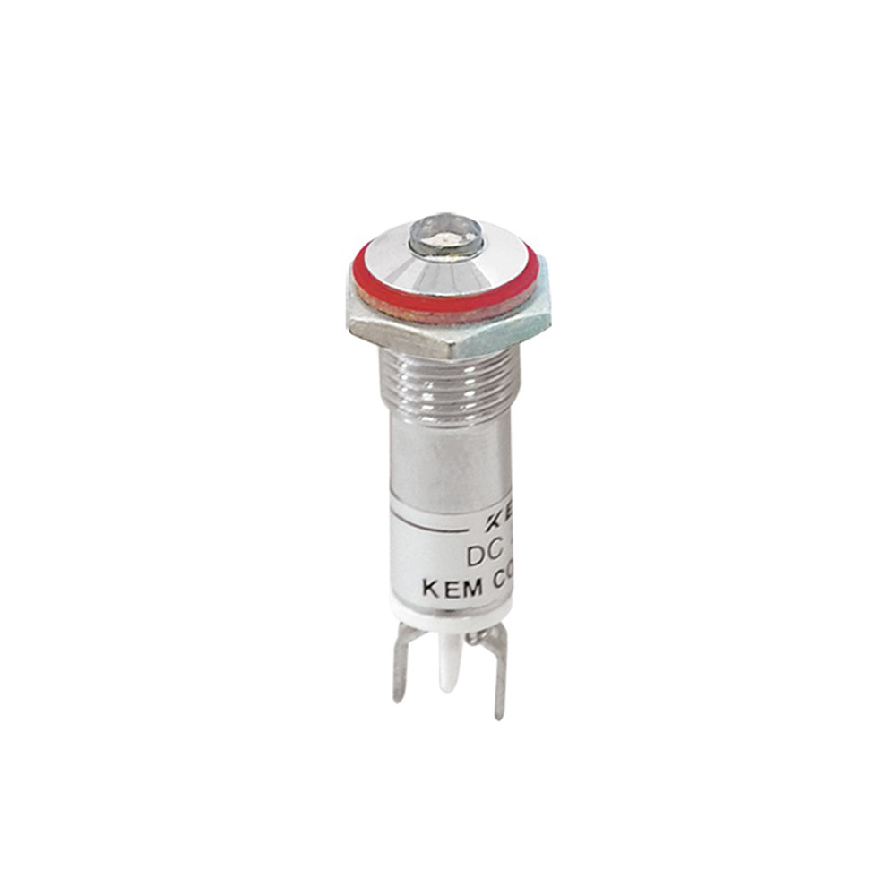 KEM 48V LED 인디케이터 고휘도형 레드 8x23.5mm (KLXU-08D48-R)
