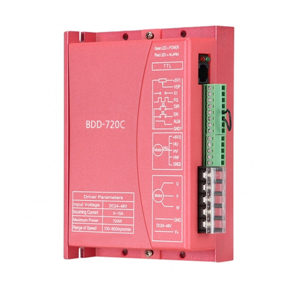 BDD-720C 720W BLDC모터 디지털 드라이버 DC18~50V (M1000011689)