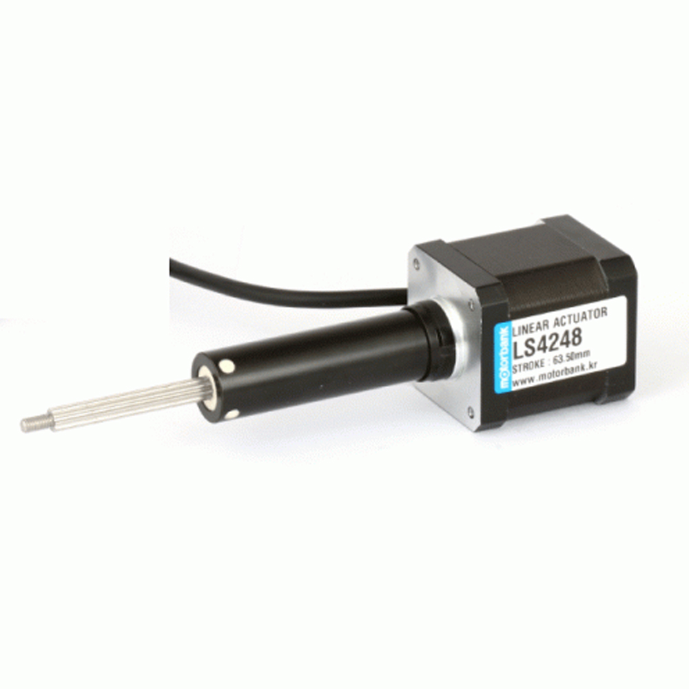 LS4248 리니어 액추에이터 전동실린더 스텝모터 150N 63.5mm (M1000015839)