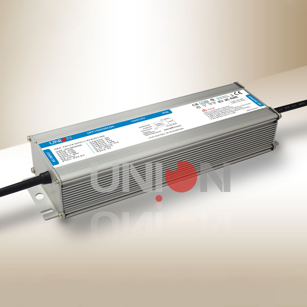 유니온 LED 컨버터 CV PFC 방수 12V 12.5A 150W (UPF150S12CQH)