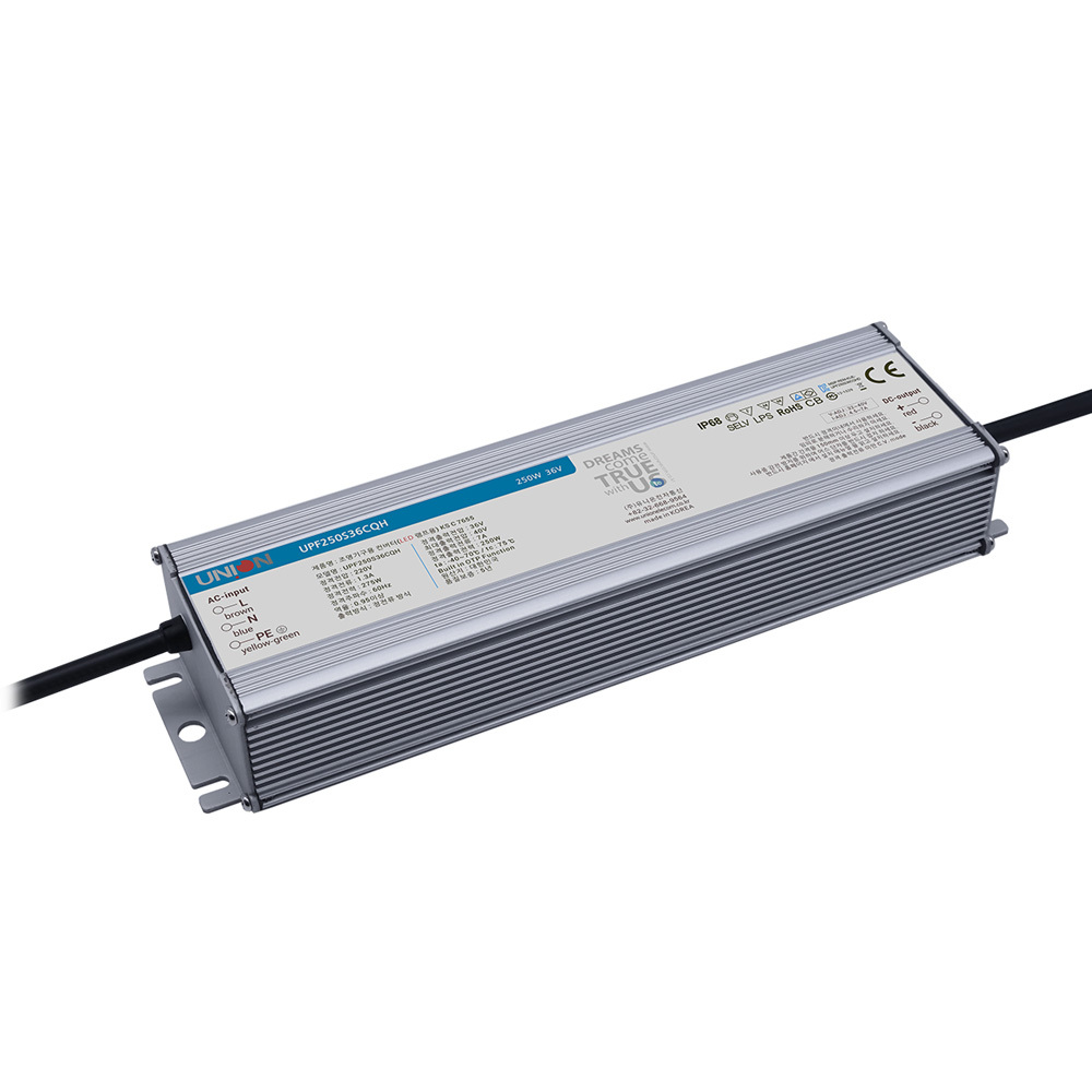 유니온 LED 컨버터 CV PFC 방수 12V 18.75A 250W (UPF250S12CQH)