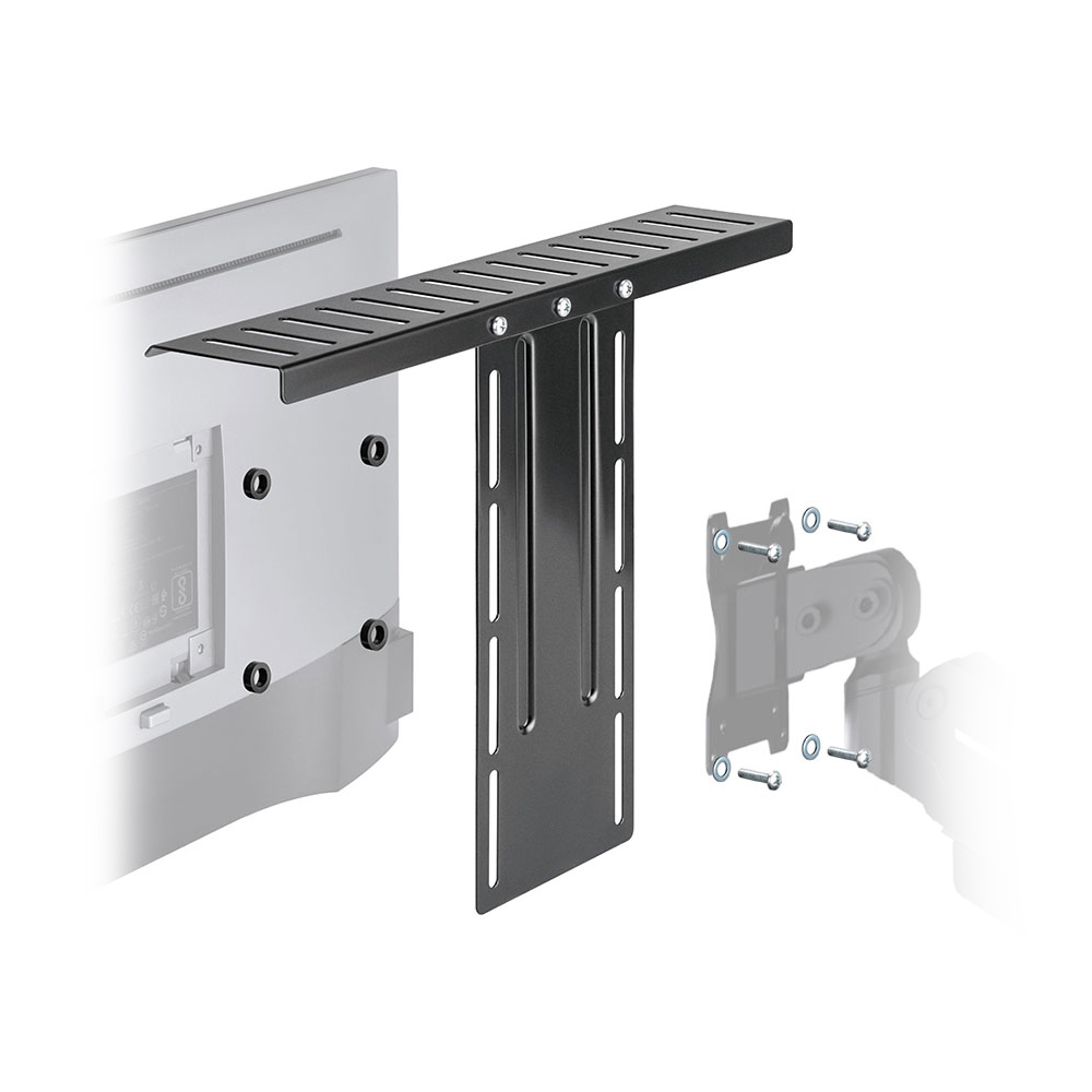 엘디엘마운트 APL-MDS02 모니터암 전용 다용도 거치대