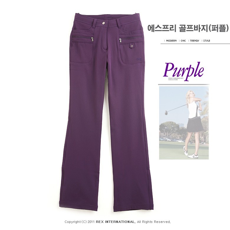 여성용 에스프리 면바지 스판 골프 바지팝니다.