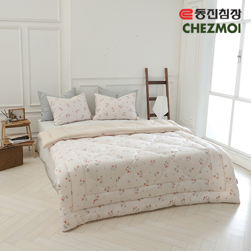 [쉐모아] 아마토니 순면차렵이불 3종(Q) / 차렵이불+패드+베개커버2장 / 백화점입점된 유명브랜드 상품