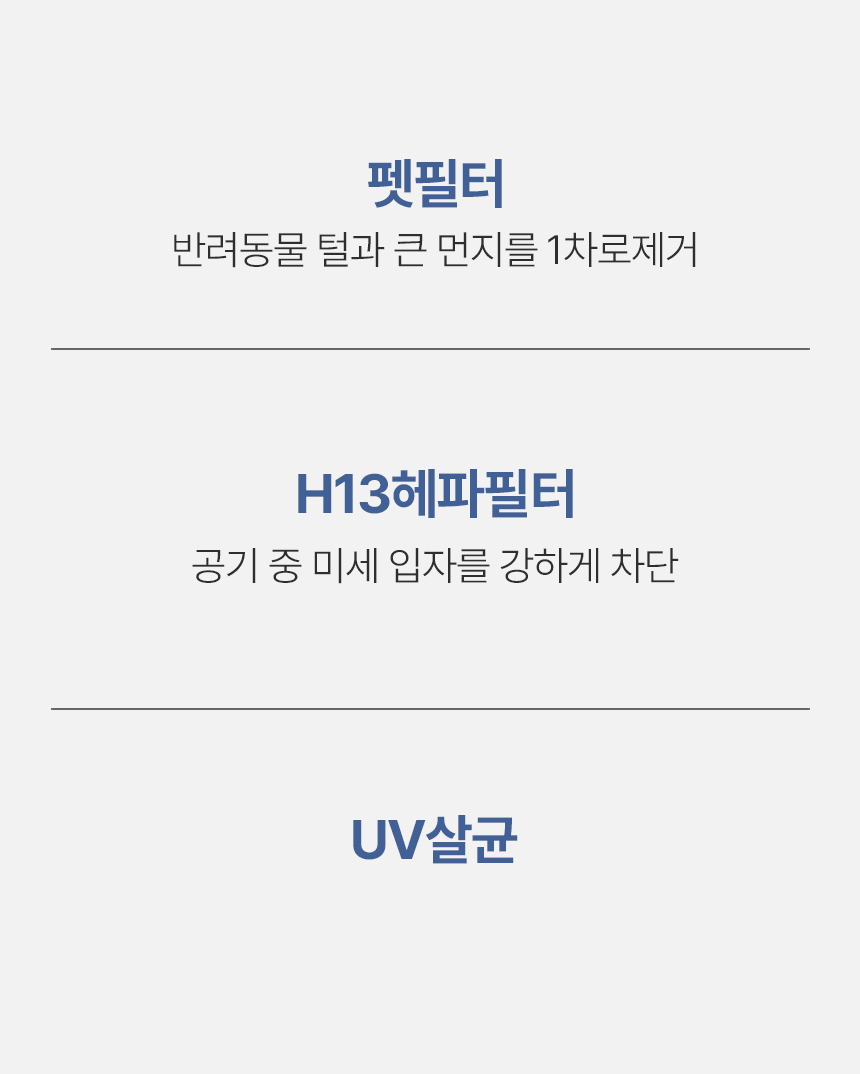 보아르 퓨어링 공기청정 선풍기 전용 헤파필터 상세 이미지 8