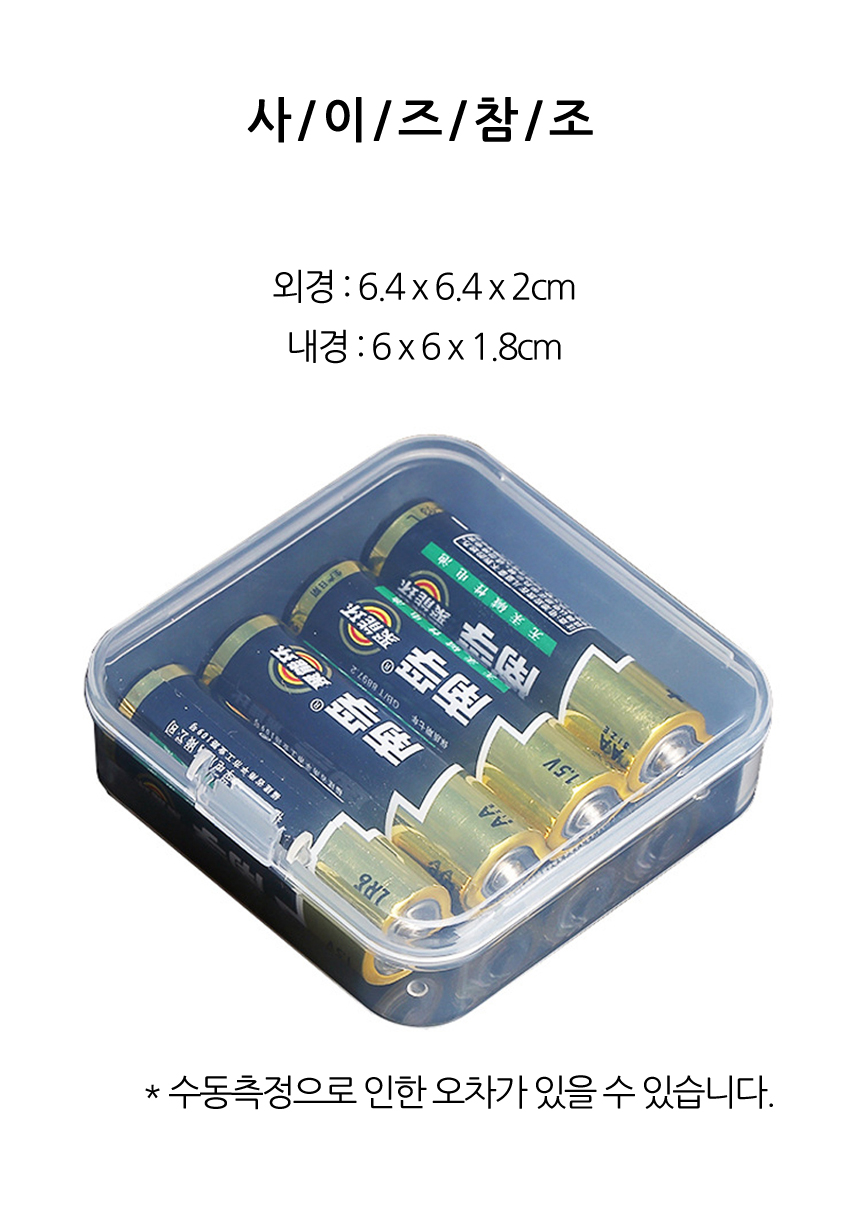 투명 미니 케이스 보관함 다용도 수납 정리 악세사리 옷 플라스틱케 상세 이미지 7
