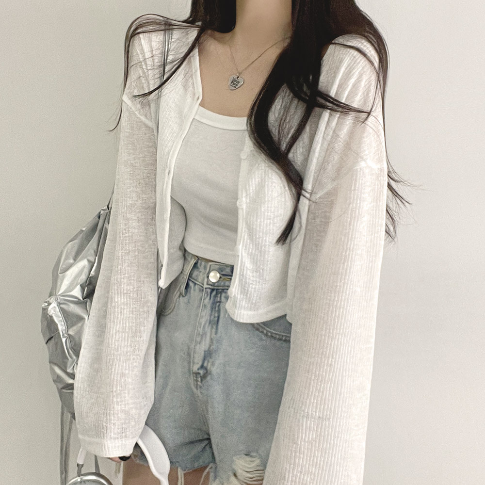 [한여름까지] 팅팅 여름 크롭 가디건 (3color) 상세 이미지 7