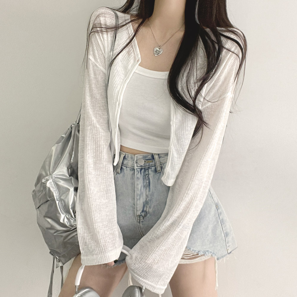 [한여름까지] 팅팅 여름 크롭 가디건 (3color) 상세 이미지 8