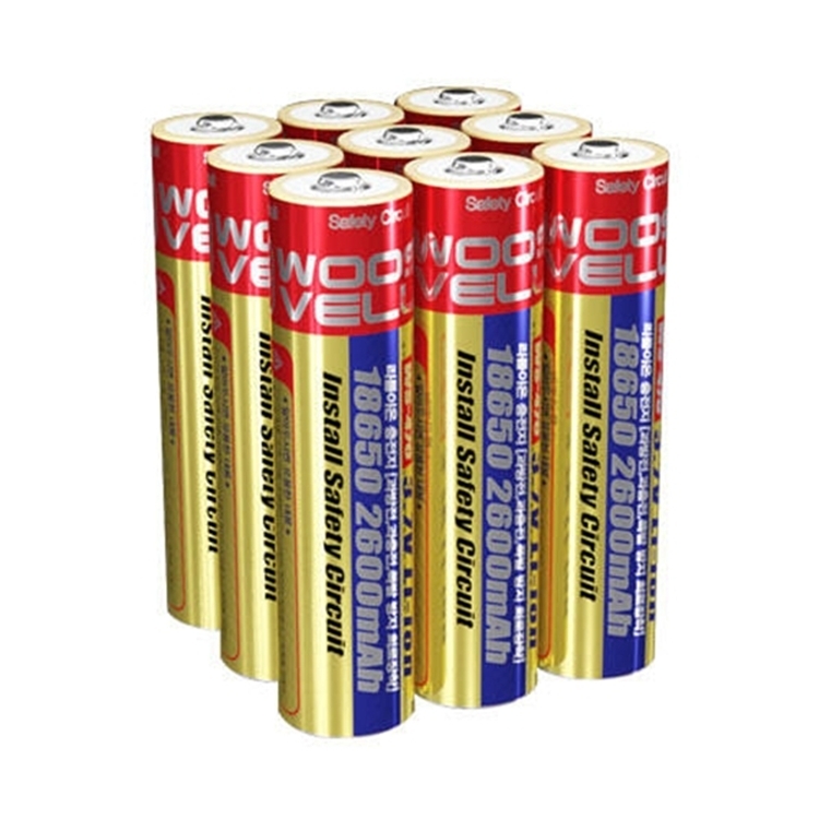 18650리튬이온 배터리(KC인증/2600밀리암페아)