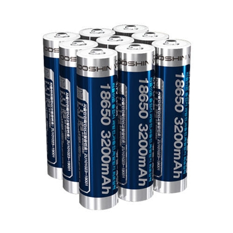 18650리튬이온 배터리(KC인증/3200밀리암페아)