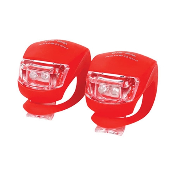 경량2구 실리콘LED(2개한쌍/자전거용)