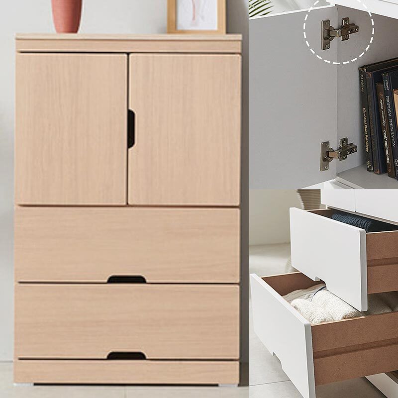 국산 폭 600 도어형 수납서랍장 거실 침실 드레스룸 60x40x93cm