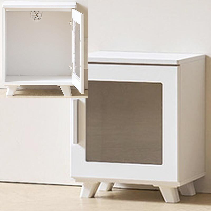 국산 1단 도어형 거실장 소파 침실협탁 틈새 보조수납장 40x30x42cm