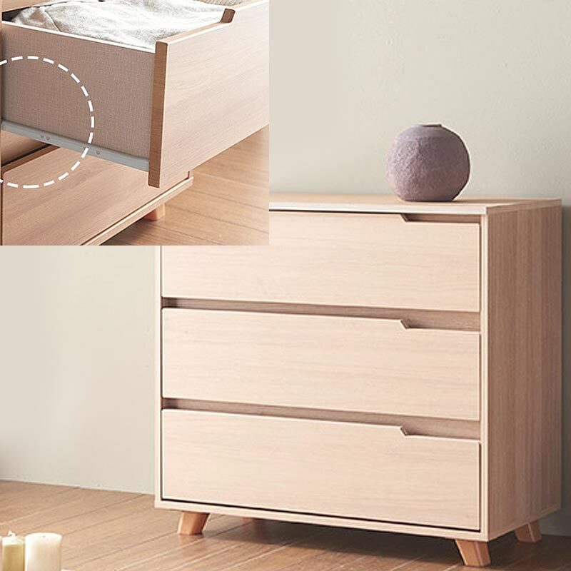 국산 폭 800 3단 거실 수납장 침실 드레스룸 서랍장 80x40x75cm