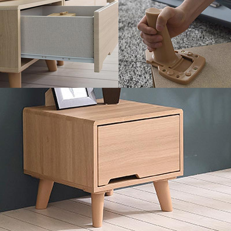 국산 다리형 서랍장 틈새 보조수납장 침실 거실 소파협탁 40x40x36cm