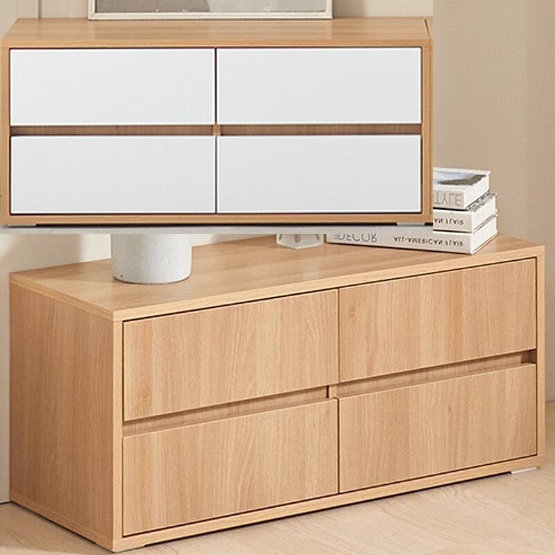 국산 2단 4칸 협탁 서랍장 TV장 티비다이 78x30x35cm 거실장