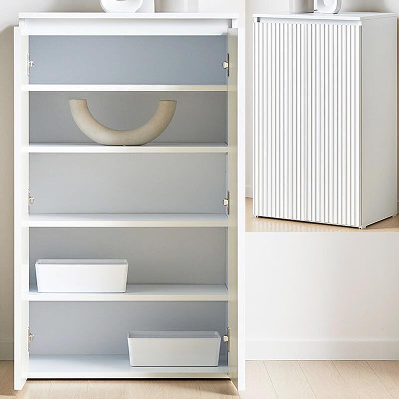 국산 양문 도어형 거실 수납장 5단 주방선반 60x30x100cm