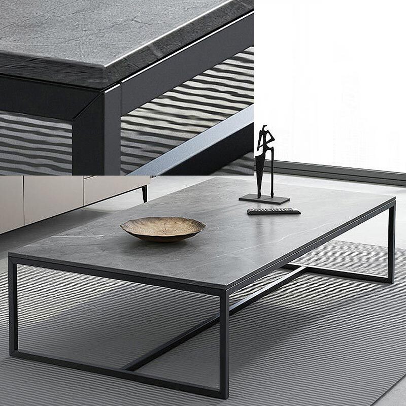 공부책상 거실 소파테이블 응접실 좌식탁자 스틸 프레임 80x40x42cm