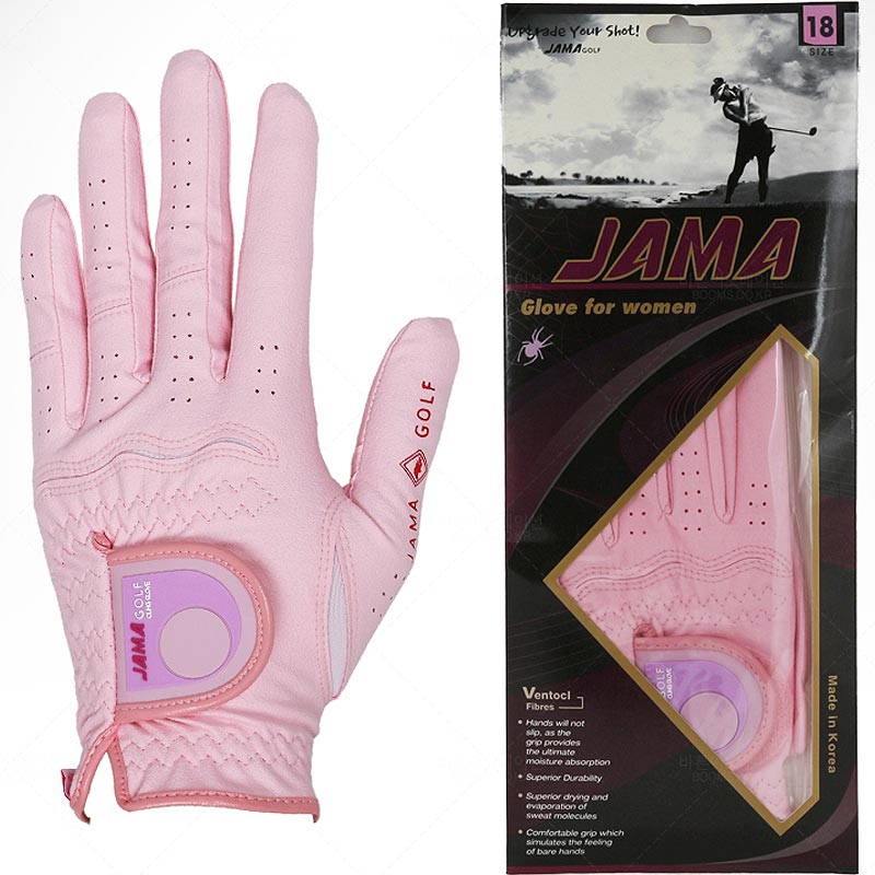 국산 여성용 왼손 한쪽 골프장갑 맨손 그립감 통기성 논슬립 세탁가능