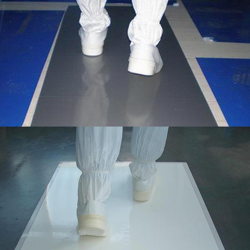 크린룸입구 스티키매트 방진패드 먼지흡착 이물질제거 분진차단 90x60cm 300매
