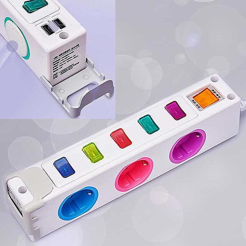 국산 USB 2포트 접지멀티탭 콘센트 방수방진 개별스위치 16A 5구 1.5m