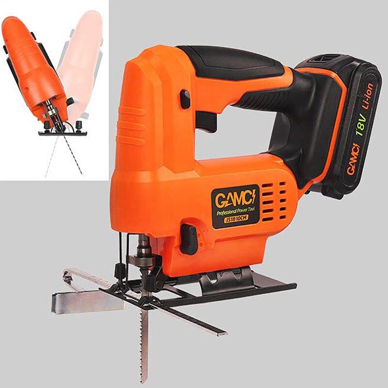 무선 전동직쏘 배터리 세트 오비탈 곡선가공 목공톱 급속충전