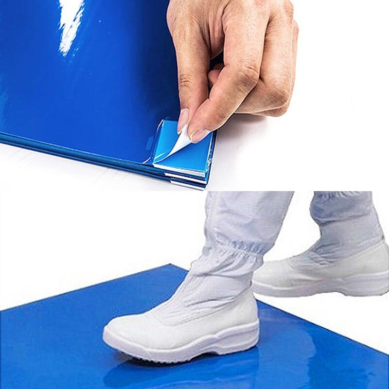 크린룸입구 스티키매트 방진패드 먼지흡착 이물질제거 분진차단 90x60cm 300매