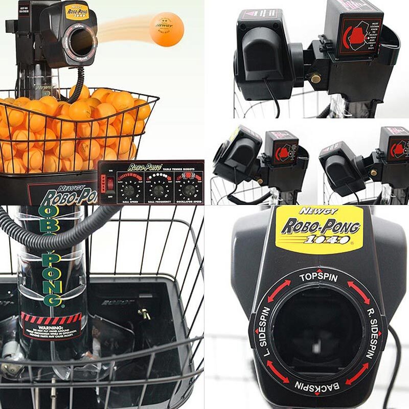 좌우회전각 탁구연습용 로봇 개인맞춤 트레이닝 조그셔틀식 회전수 볼조절