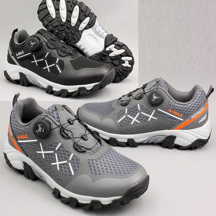 남성용 다이얼락 운동화 트레킹 워킹화 아웃도어 슈즈