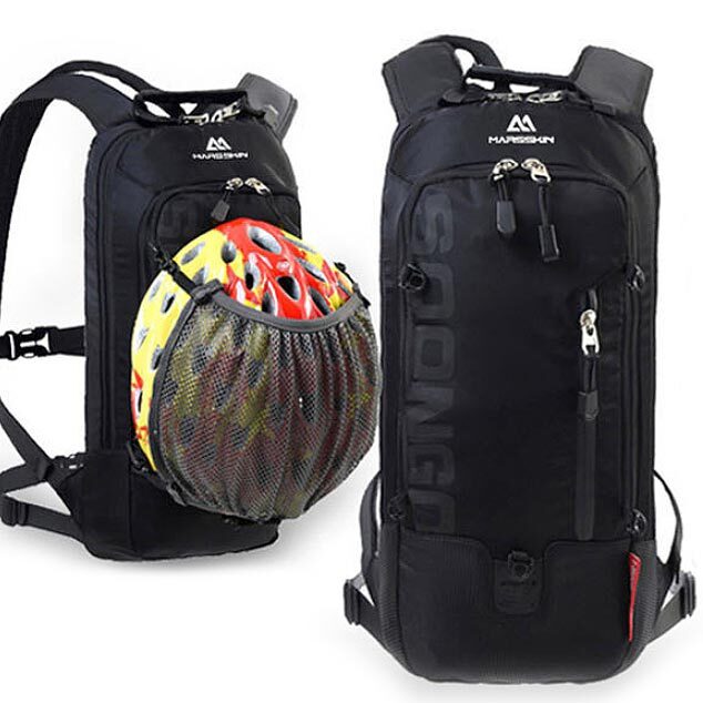 라이딩 백팩 배낭가방 메쉬망수납 6L 20x10x45cm 캠핑 아웃도어