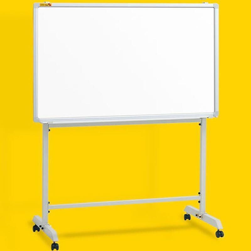 이동식 알루미늄 화이트보드 일반형 스탠드 칠판 90x60cm 수성 마카용 강의실 사무실