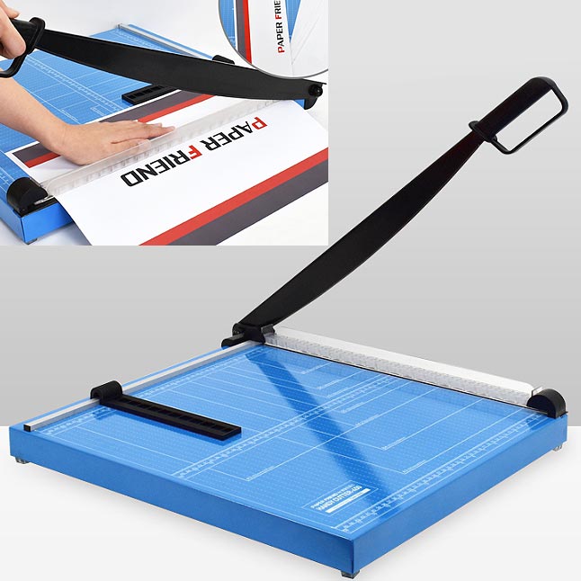 반달형 강력칼날 작두식 A3 종이재단 절단기 정밀재단