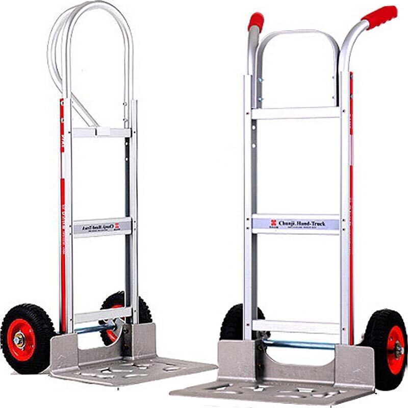 적재중량 200kg 국산 알루미늄 핸드트럭 특수합금 짐받이 RV차량 창고 상가 운반