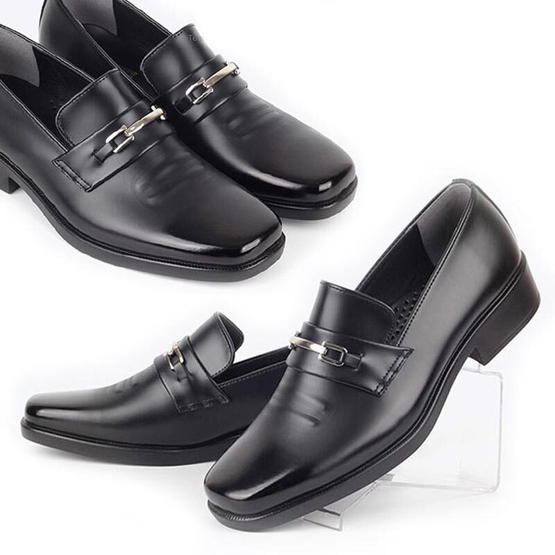 국산 캐주얼 남성 정장구두 수제화 로퍼 4cm굽 250-280사이즈