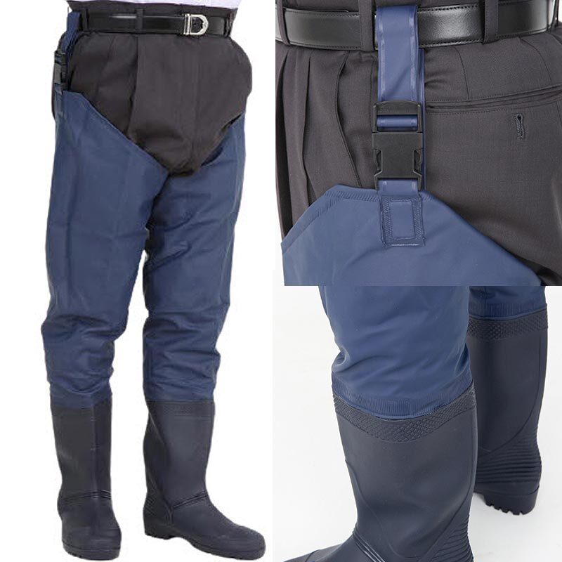 해루질 낚시용 허벅지 수중장화 완벽방수 미끄럼방지 갯벌 해상작업