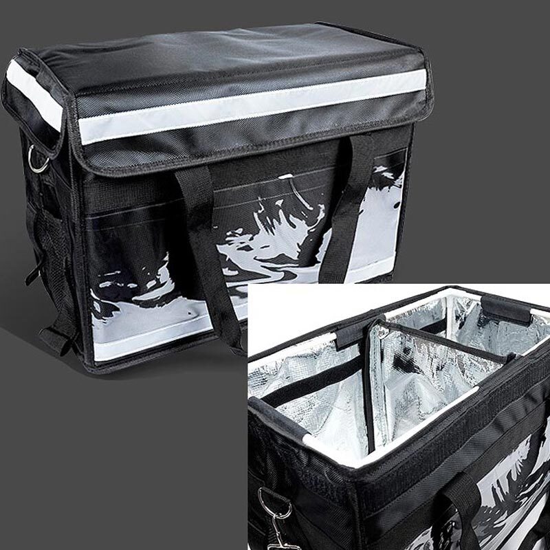 40L 대용량 보온보냉 배달가방 폴대프레임 45x25x32cm