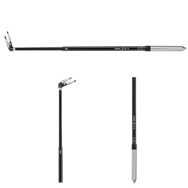 민물낚시 2절 받침 낚시대거치대 접은길이 91cm 중량 165g