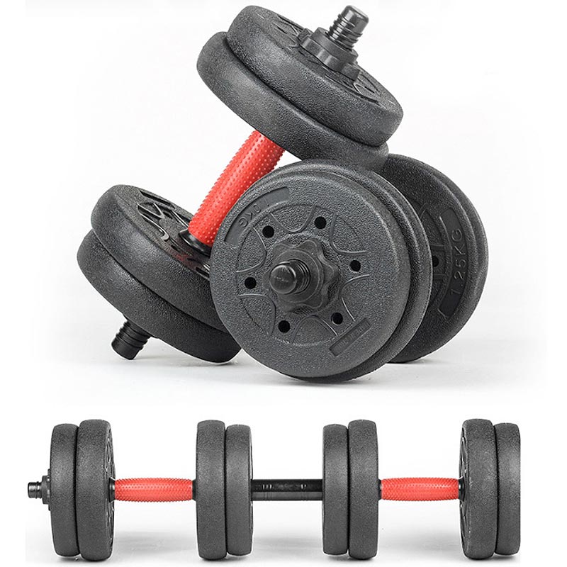 홈트레이닝 양손 아령 덤벨 근력향상 웨이트 팔운동기구 조립식 무게조절 15kg