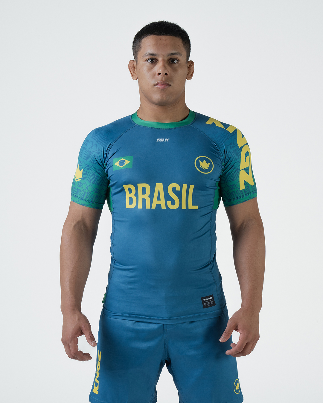 킹즈 MI-K 루츠 래쉬가드 한정판 - 블루