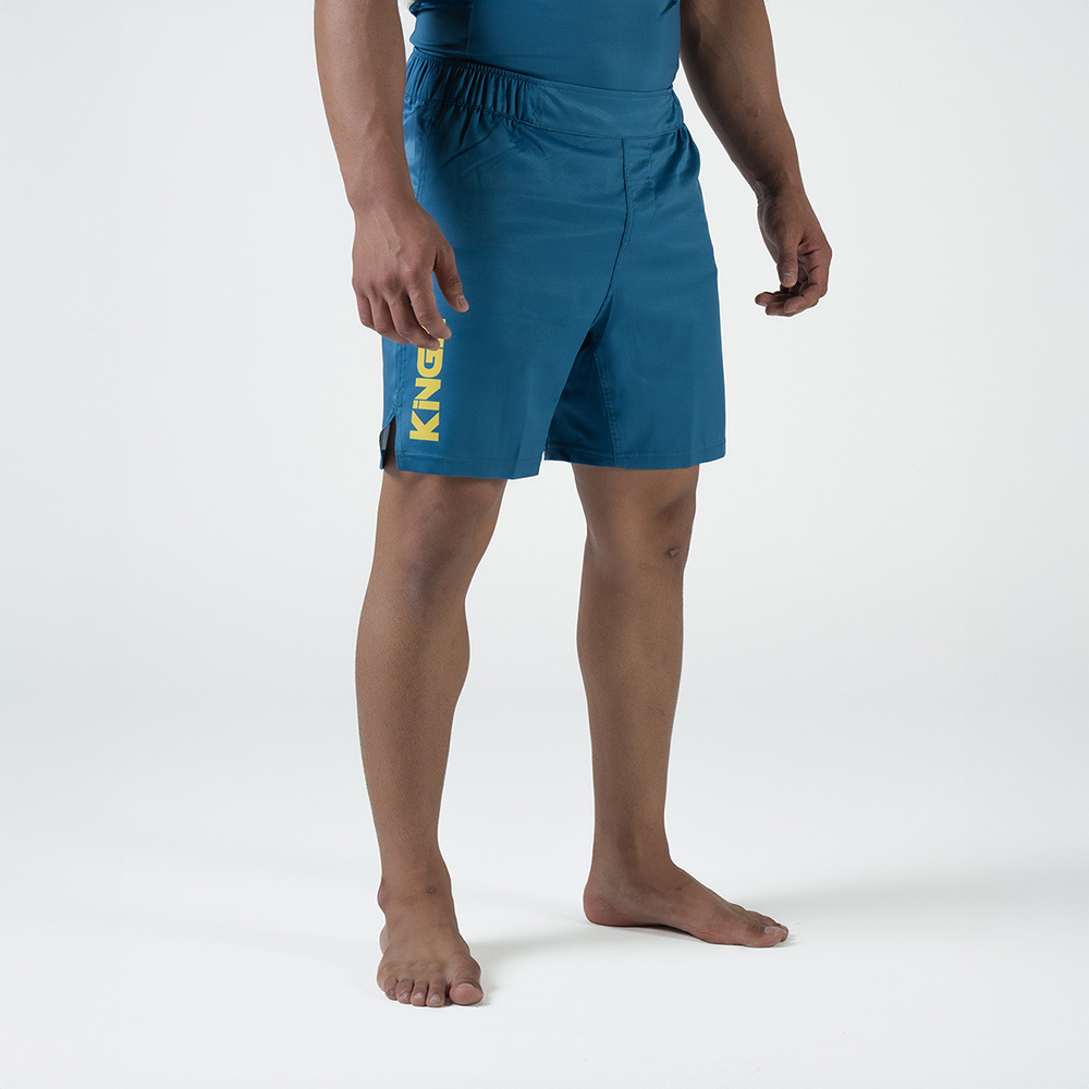 킹즈 MI-K 루츠 그래플링 쇼츠 한정판 - 블루