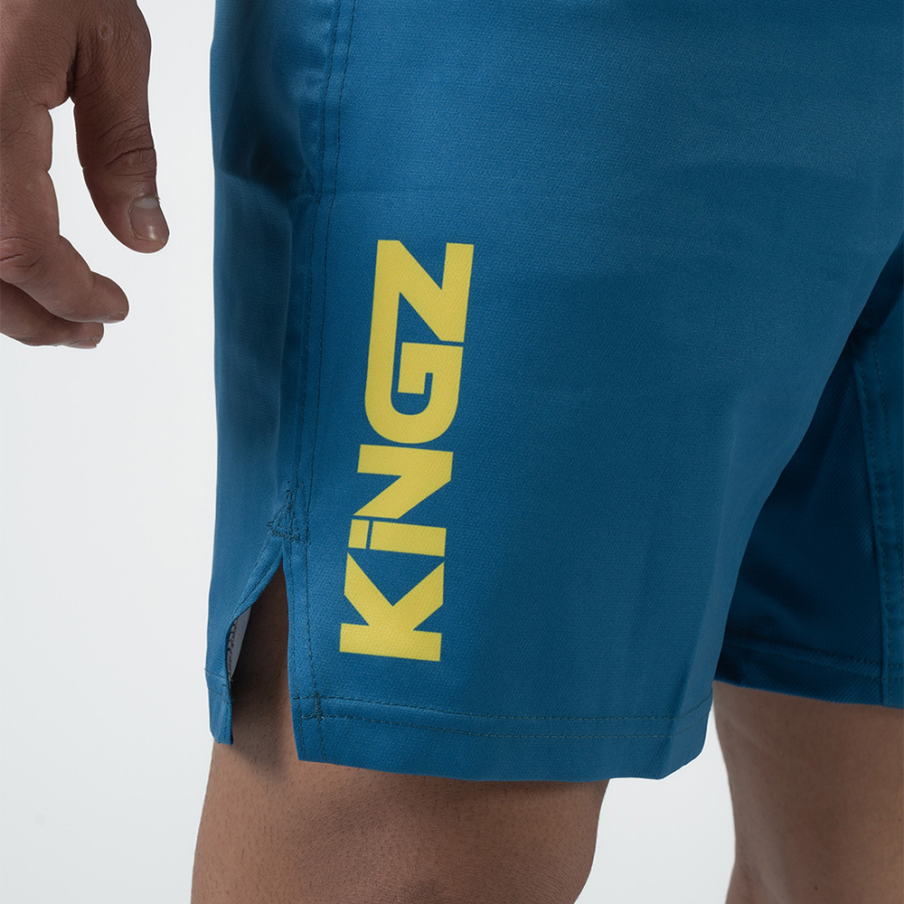 킹즈 MI-K 루츠 그래플링 쇼츠 한정판 - 블루