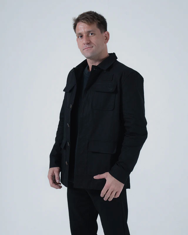 킹즈 본투룰 캔버스 자켓 - 블랙