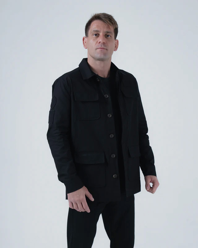 킹즈 본투룰 캔버스 자켓 - 블랙