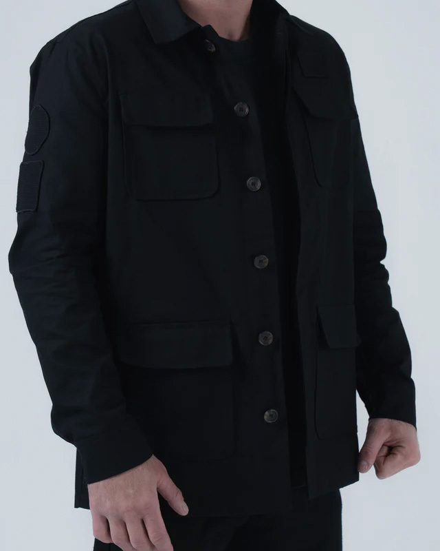 킹즈 본투룰 캔버스 자켓 - 블랙