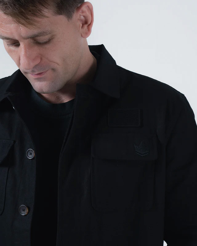 킹즈 본투룰 캔버스 자켓 - 블랙