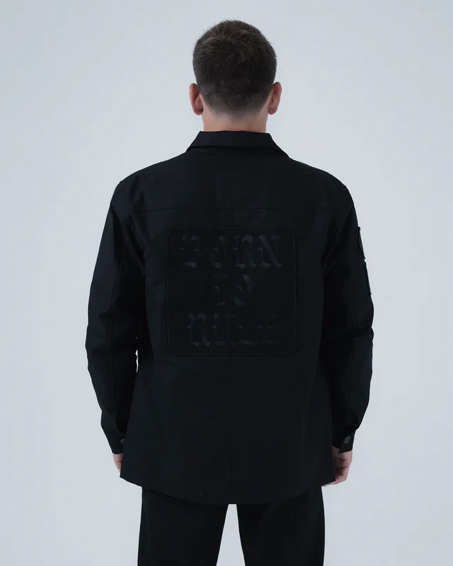 킹즈 본투룰 캔버스 자켓 - 블랙