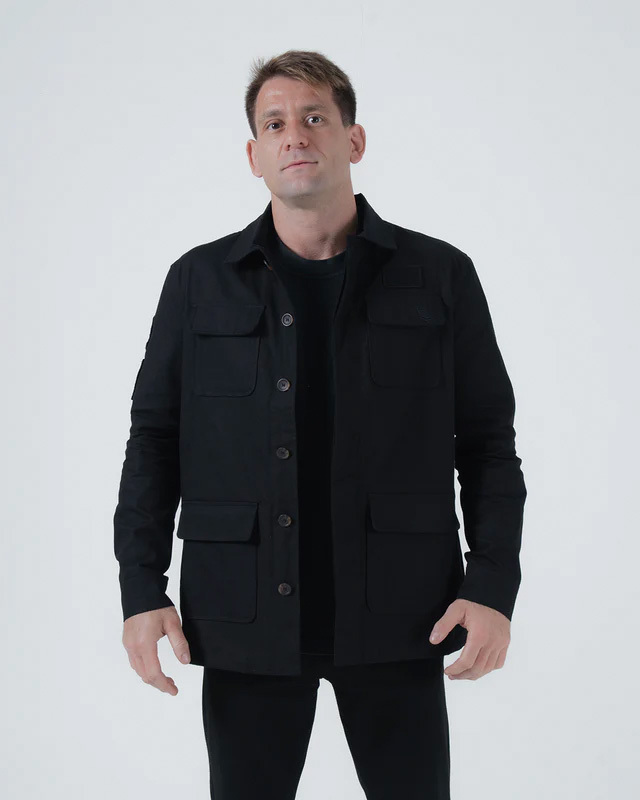 킹즈 본투룰 캔버스 자켓 - 블랙