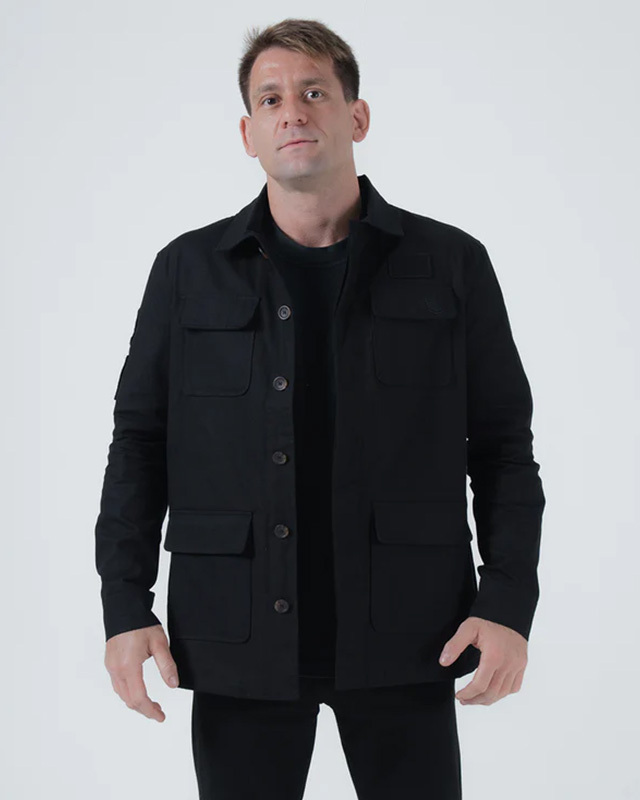 킹즈 본투룰 캔버스 자켓 - 블랙