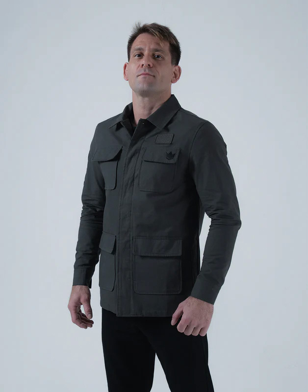 킹즈 본투룰 캔버스 자켓 - 밀리터리 그린