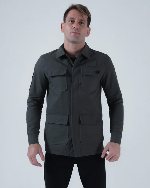 킹즈 본투룰 캔버스 자켓 - 밀리터리 그린